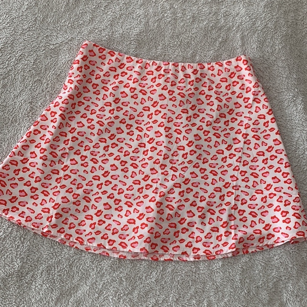Princess Polly Pink Leopard Skirt - Picture 3 of 5